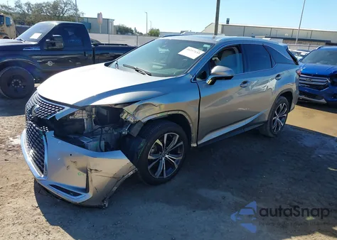 2021 Lexus Rx 350L z USA, uszkodzony, nr VIN JTJHZKEAXM2019927